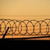 Razor Wire Sunset