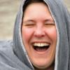 Swaddled and Laughing
